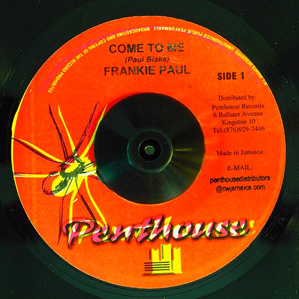 Frankie Paul - Come To Me  /  Version (7")