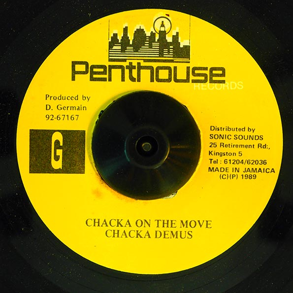 Chaka Demus - Chacka On The Move  /  Version (7")