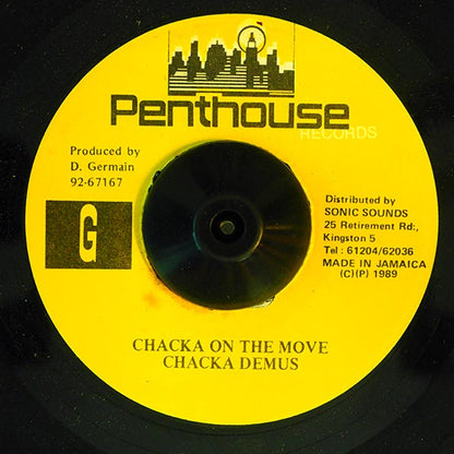 Chaka Demus - Chacka On The Move  /  Version (7")