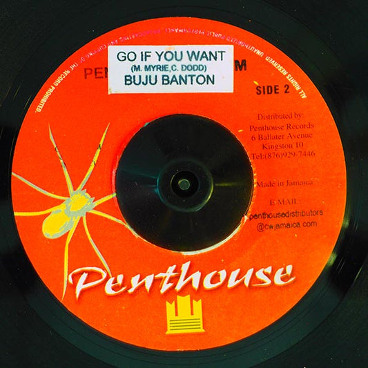 Buju Banton - Go If You Want  /  Version (7")