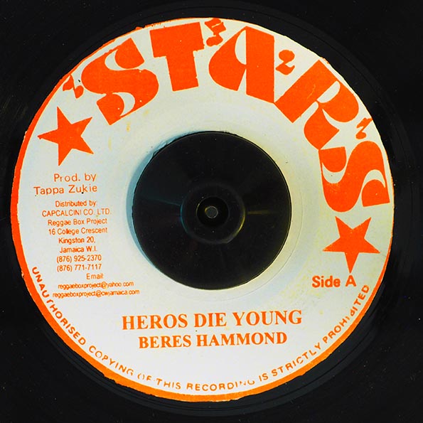 Beres Hammond - Heroes Die Young  /  Version (7")