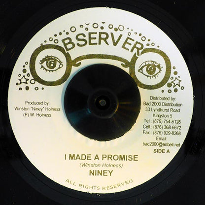 Niney - I Made A Promise  /  Version (7")