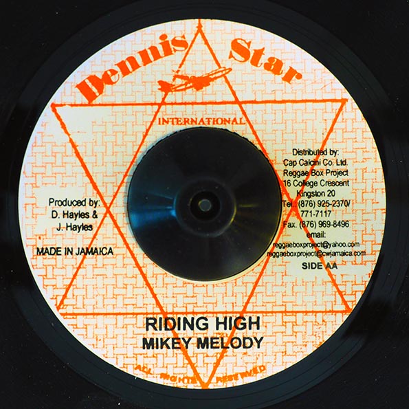Sanchez - Just A Lover  /  Mikey Melody - Riding High (7")