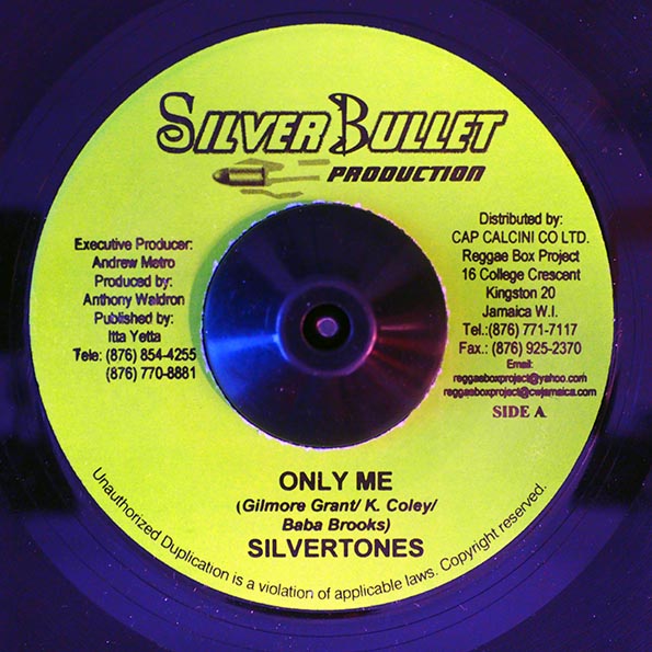 Silvertones - Only Me  /  Version (7")