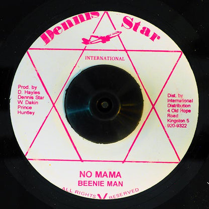 Beenie Man - No Mama  /  Part 2 (7")