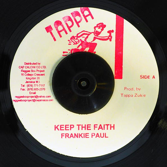 Frankie Paul - Keep The Faith  /  Version (7")