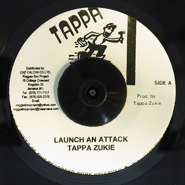 Tappa Zukie - Launch An Attack  /  Version (7")
