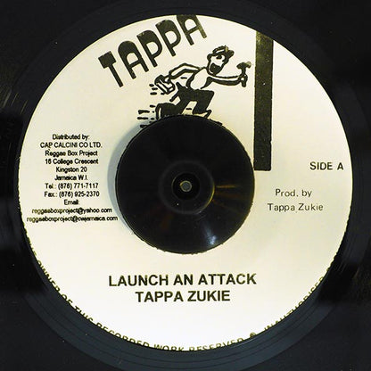 Tappa Zukie - Launch An Attack  /  Version (7")