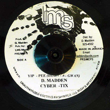 David Madden - Yippee (Horn A Gwan)  /  David Madden - Horn A Gwan Part 2 (7")