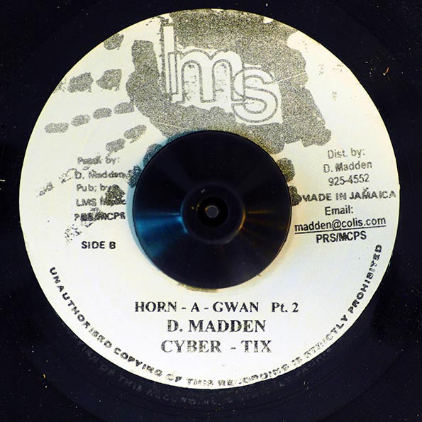 David Madden - Yippee (Horn A Gwan)  /  David Madden - Horn A Gwan Part 2 (7")