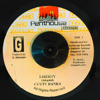 Cutty Ranks - Liberty  /  Version (7")