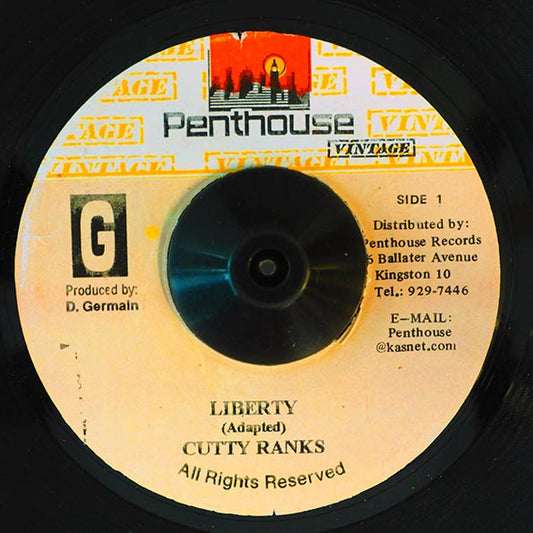 Cutty Ranks - Liberty  /  Version (7")