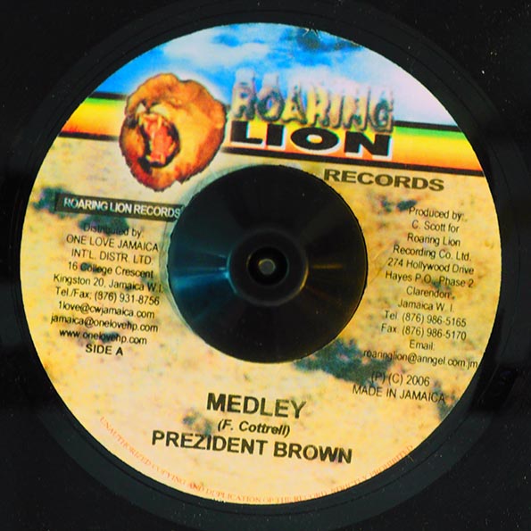 Bunny General - Medley  /  Prezident Brown - Medley (7")