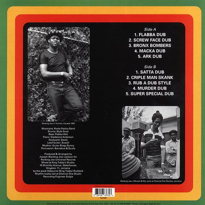 Errol Flabba Holt - Roots Radics Dub (LP) - PureSound Records
