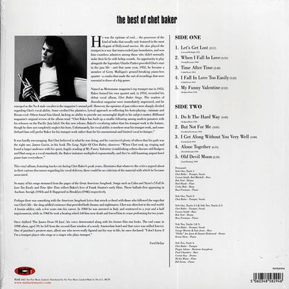 Chet Baker - The Best Of Chet Baker (180g) (LP) - PureSound Records