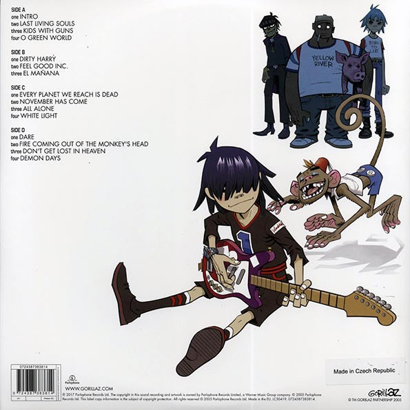Gorillaz - Demon Days (2xLP) (LP) - PureSound Records