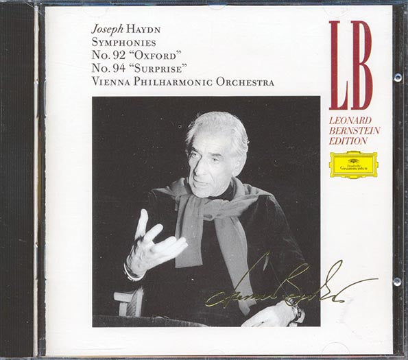 Joseph Haydn, Wiener Philharmoniker, Leonard Bernstein - Symphonien No.92 Oxford & No.94 Mit Dem Paukenschlag Surprise (CD)