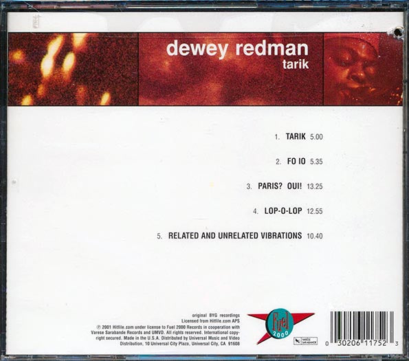 Dewey Redman - Tarik (CD)