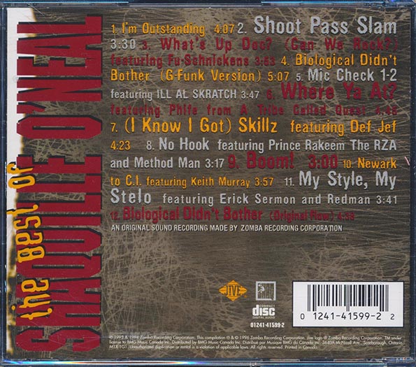 Shaquille O'Neal - The Best Of Shaquille O'Neal (CD)