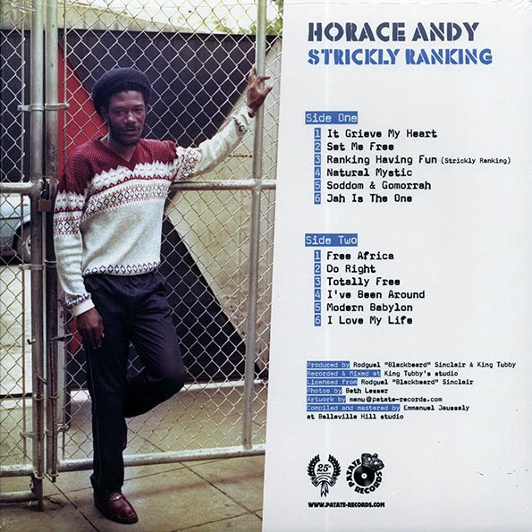 Horace Andy - Strickly Ranking: The Blackbeard Years 1977-80 (LP) - PureSound Records