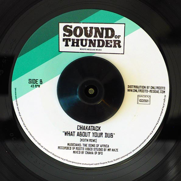 Keith & Tex - What About Your Soul  /  Chakatack - What About Your Dub (7")