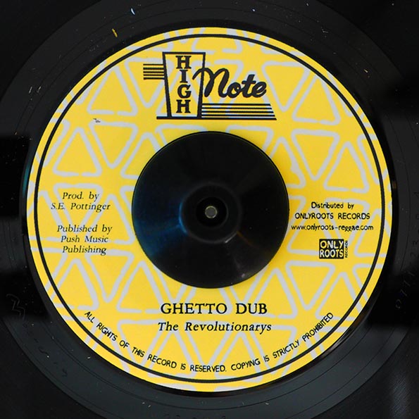 Bob Andy - Ghetto Stays In The Mind  /  The Revolutionaries - Ghetto Dub (7")