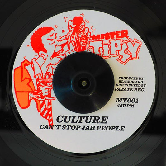 Culture - Can't Stop Jah People  /  Culture - Can't Stop Jah People (7")