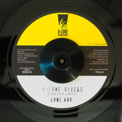Glen Washington - In The Distance  /  Lone Ark Riddim Force - A-Lone Riders (7")