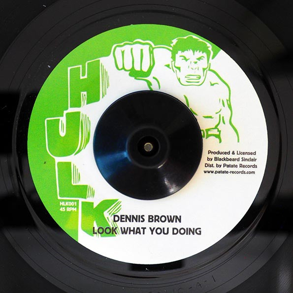 Dennis Brown - Look What You Doing  /  Dennis Brown - Look What You Dubbing (7")