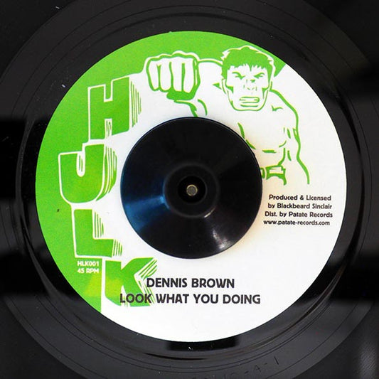 Dennis Brown - Look What You Doing  /  Dennis Brown - Look What You Dubbing (7")