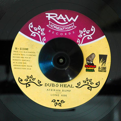 Purple D'Lyte - Chant & Heal  /  Afrikan Bump, Lone Ark Riddim Force - Dub & Heal (7")