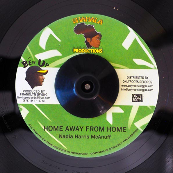 Nadia Harris McAnuff - Home Away From Home  /  Franklyn Irving - Stone Rock Dub (7")