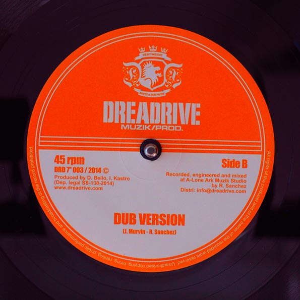 Jah Marnyah - Rise & Shine  /  Roberto Sanchez (Lone Ark) - Dub Version (7")