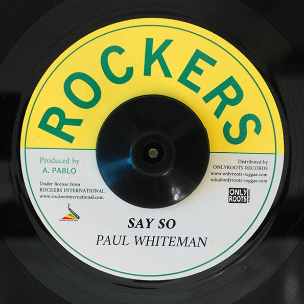 Paul Whiteman - Say So  /  Pablo All Stars - Version (7")