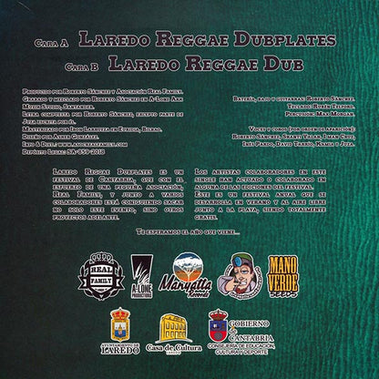 Roberto Ranchez, Shanti Yalah, I Man Cruz, Ines Pardo, David Tarrio - Laredo Reggae Dubplates  /  Lone Ark Riddim Force - Laredo Reggae Dub (7")