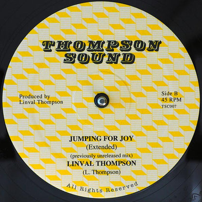 Freddie McKay - Lonely Man (Extended Mix)  /  Linval Thompson - Jumping For Joy (12")
