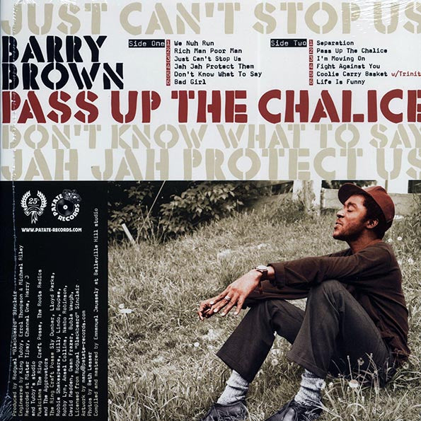 Barry Brown - Pass Up The Chalice: The Blackbeard Years 1978-1983 (LP) - PureSound Records