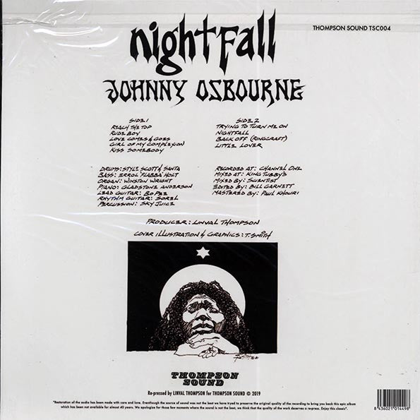 Johnny Osbourne - Nightfall (LP) - PureSound Records