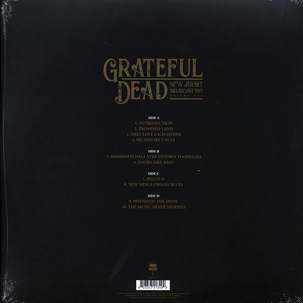 Grateful Dead - New Jersey Broadcast 1977 Volume 1 (ltd. ed.) (LP) - PureSound Records
