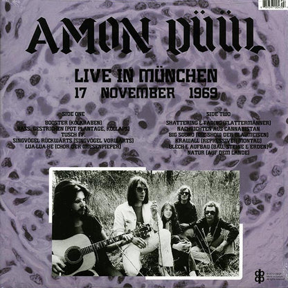 Amon Duul - Live In Munchen, 17 November 1969 (LP) - PureSound Records