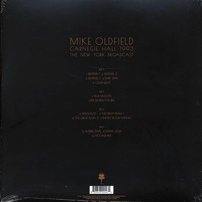 Mike Oldfield - Carnegie Hall 1993: The New York Broadcast (ltd. ed.) (LP) - PureSound Records