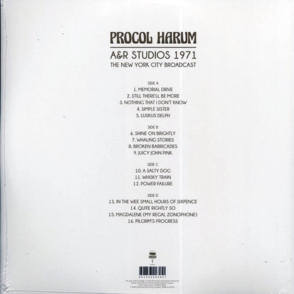 Procol Harum - A&R Studios 1971: The New York City Broadcast (ltd. ed.) (LP) - PureSound Records