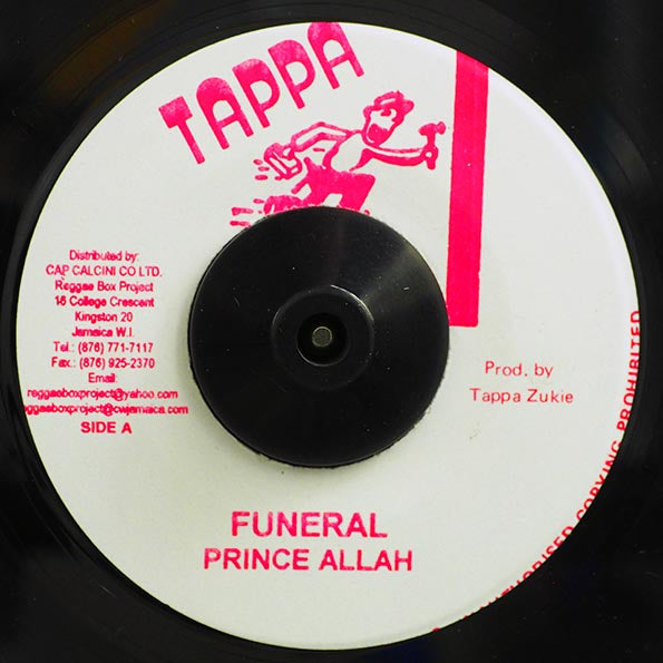 Prince Alla - Funeral  /  Go To School (7")