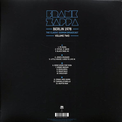 Frank Zappa - Berlin 1978 Volume 2: The Classic German Broadcast (LP) - PureSound Records