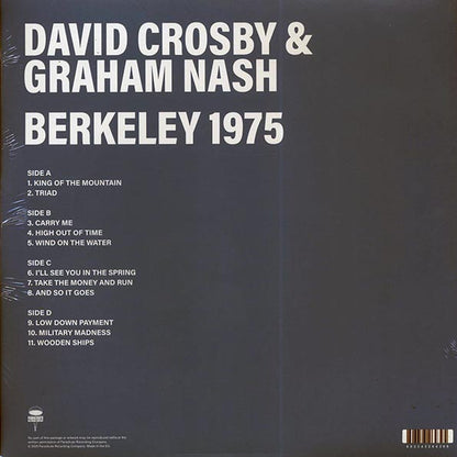 David Crosby, Graham Nash - Berkeley 1975 (LP) - PureSound Records