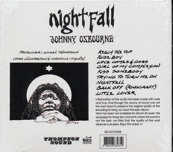 Johnny Osbourne - Nightfall (CD)