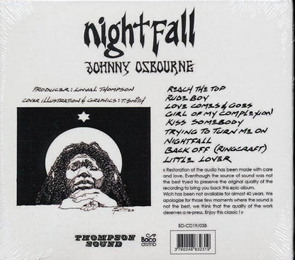 Johnny Osbourne - Nightfall (CD)