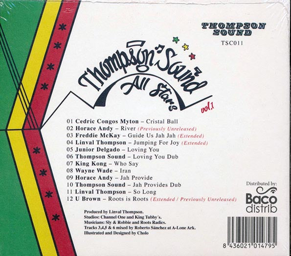 Cedric Myton, King Kong, Horace Andy, Freddie McKay, Linval Thompson, Etc. - Linval Thompson & Friends Volume 1: Thompson Sound All Stars (CD)