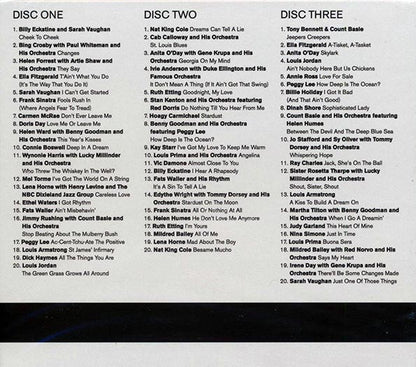 Nat King Cole, Ella Fitzgerald, Sarah Vaughan, Lena Horne, Etc. - Out & Out Jazz Vocals: 60 Jazz Classics (60 tracks) (CD)