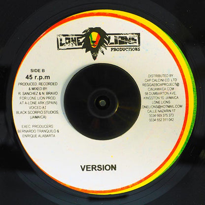 Prince Jazzbo, Kiddus I - Zion Is A Holla Place  /  Version (7")
